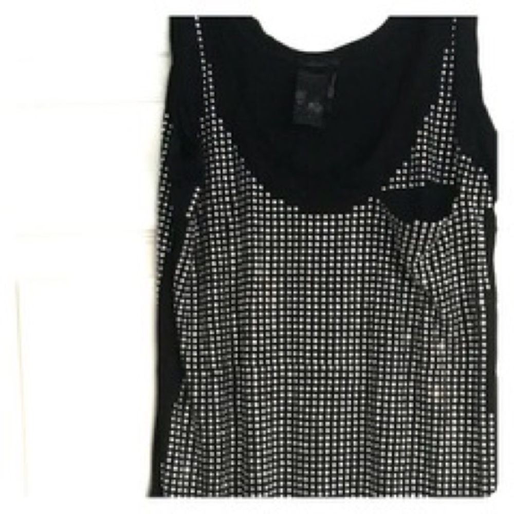 Guess- studded tank, size small